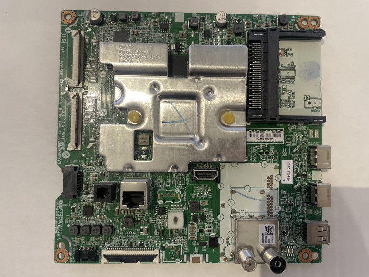 ТРЕБУЕТ ПРОВЕРКИ? НЕ ВКЛЮЧАЛСЯ? EAX69830902 67208506 LG 43UQ75006