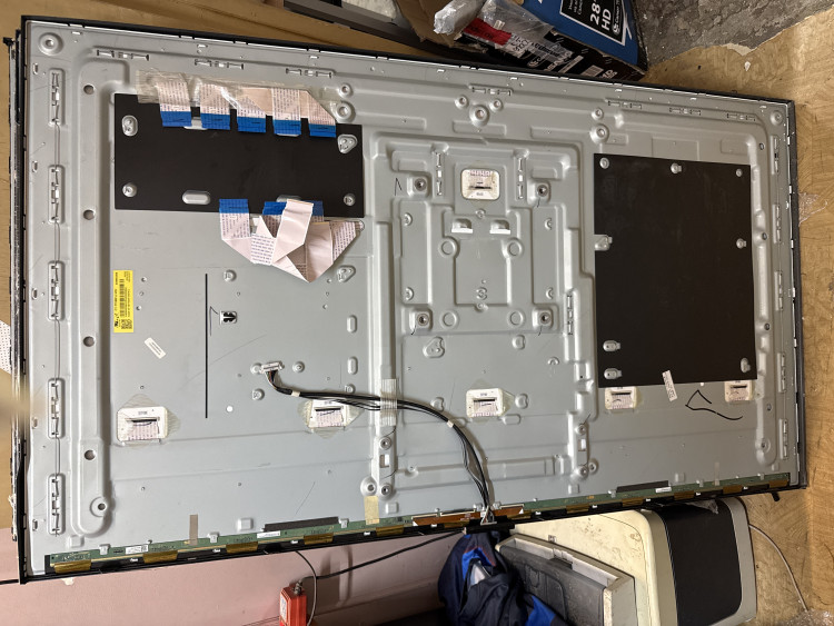 Подложка в сборе с подсветкой CY-TT055FLLV2H SAMSUNG QE55Q90TAU